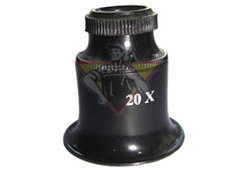 Plastic Eye Loupe 20x (Double Body)