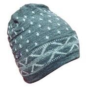 Woolen Cap - 100% Wool, Unisex Design, Grey Color | Perfect Fitting, Extremely Comfortable for Winter