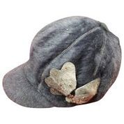 Woolen Cap - Woolen Material , Grey Color, Unisex Design, Perfect Fitting for Ultimate Winter Comfort