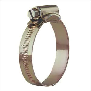 Silver Color Worm Drive Hose Clamps