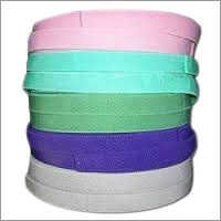 Braided Elastic Tape - Cotton, 10-20m, Width 20-40mm, Pink, Purple, Blue, White, Green | Fade Resistance, Tear Resistance, More Adhesiveness