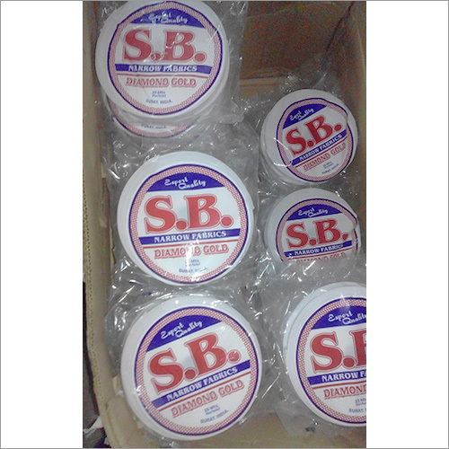 Knitted Elastic Tape - Cotton, 10-30 Meter Length, 20-40mm Width | Plain White, Ideal For Bag Usage