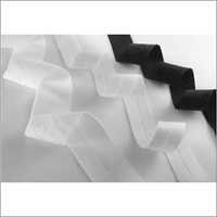Plain Elastic Tape - Cotton, 10-20 Meter Length, Width: 0-40mm, Color: White & Black | High Flexibility, Color Fastness, Appealing Look