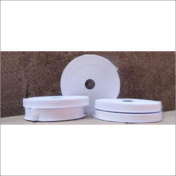 Polyester Elastic Tape - Polyester, 10-20 Meter, 0-40 Millimeter Width, White Color - Unique Colors, Flexibility, Optimum Strength