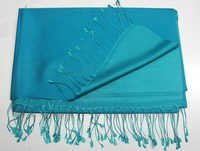 Available In Beautiful Colours Reversible Silk Shawls