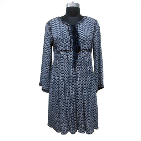 Printed Short Dress