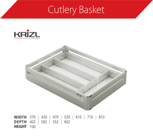 Aluminium Aluminum Cutlery Basket