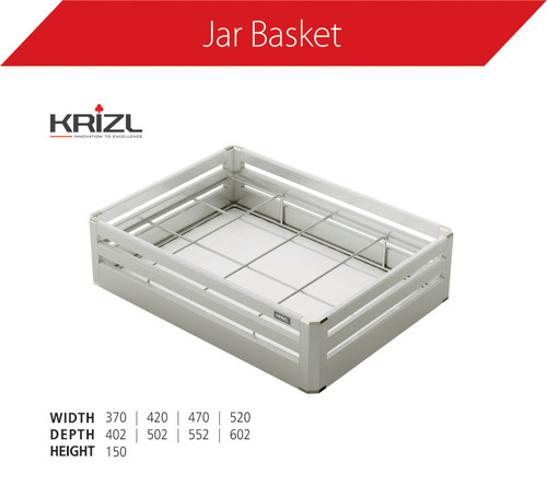 Hardware Aluminum Jar Basket
