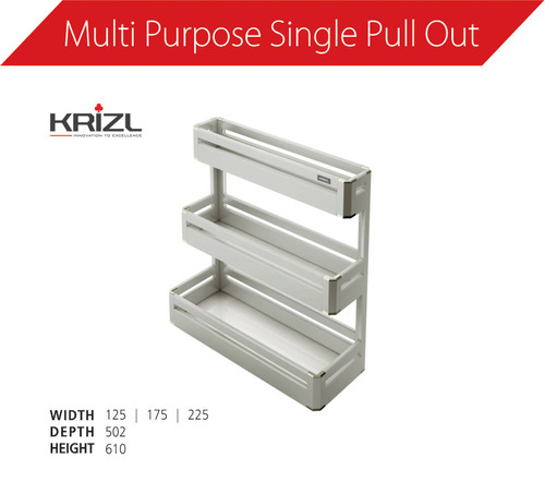 Aluminium Aluminum Multi Purpose Single Pull Out