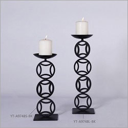 Rust Decorative Candle Holders