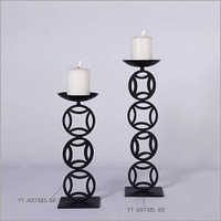 Rust Decorative Candle Holders