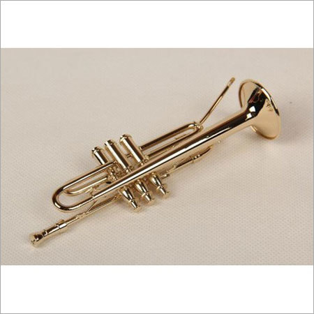 Golden Decorative Trumpet