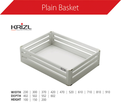 Aluminum Kitchen Basket - High-Quality Aluminum, Trendy Design, Durable and Lightweight