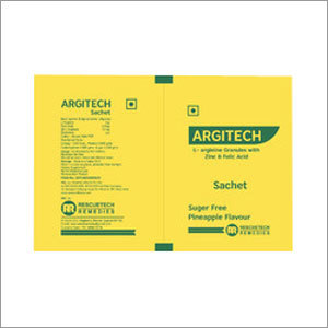 L-Arginine Sachet Dosage Form: Powder