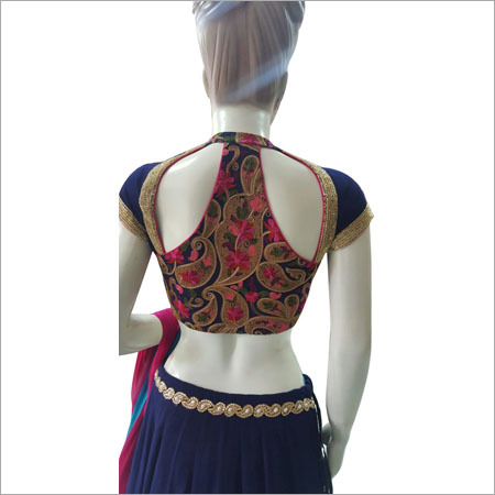 Backless Lehenga Choli