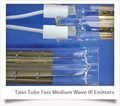 Fast Medium Wave Infrared Heaters