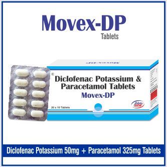 Diclofenac 50 mg + Paracetamol 325 mg