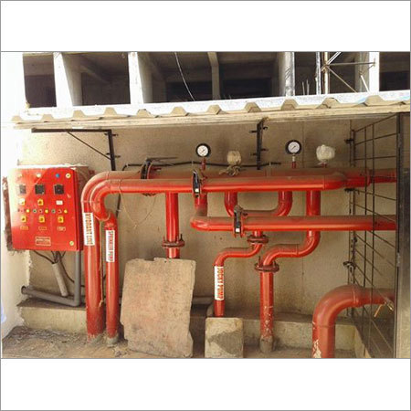 Industrial Fire Fighting Pump Installation