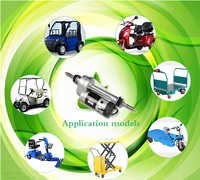 Silver Transaxle For Mobility Scooter
