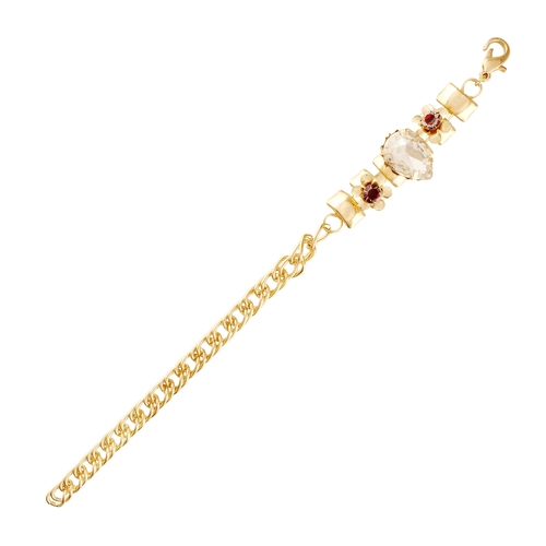 Single Line White Stone Beautiful Bracelet For Women