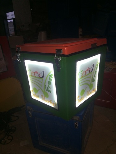 Led Motorcycle Delivery Box