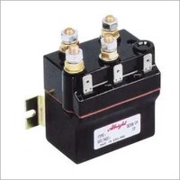 Dc Contactor Dc 66 - 24 Volt, 4 Inch Size, Matte Black | Compact Design, Motor Reversing, Durable Finish