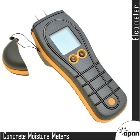 Yellow Black Concrete Moisture Meter