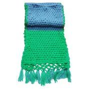 Green & Blue Ladies Muffler