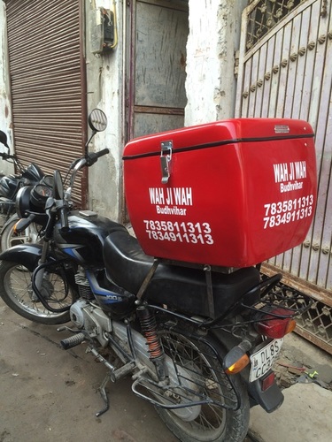 food delivery box for bike