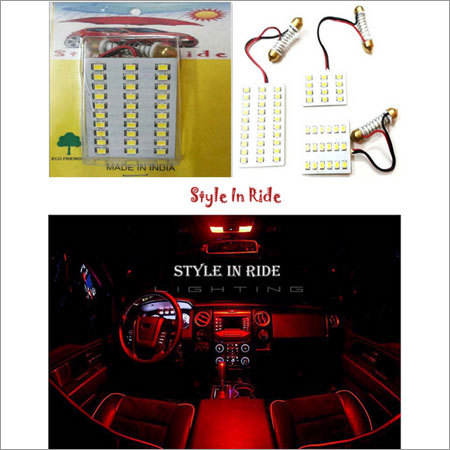 Car Interior Red Light