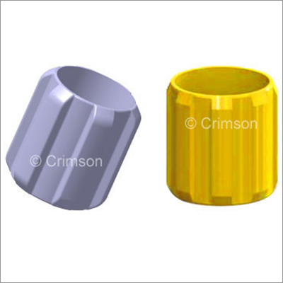 Aluminium Straight Blade Solid Rigid Centralizers