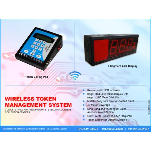 Token Number Display System By NETSOL IT SOLUTION PVT. LTD.