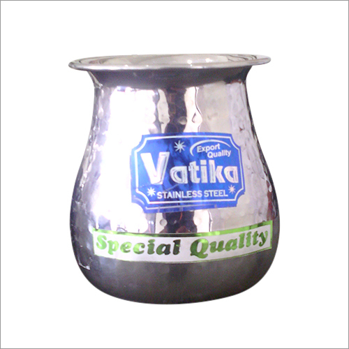 Stainless Steel Lota - Polished Finish, 1-5 Millimeter Thickness | Silver Color for Elegant Home Use