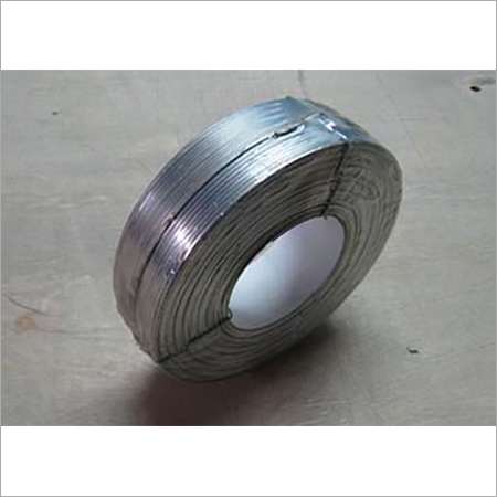 Galvanized flat stitching wires