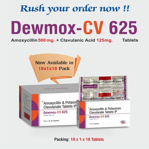 Amoxycillin 500 mg Clavulanic 125 mg