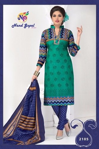 Nand Gopal Cotton Printed Dress Material