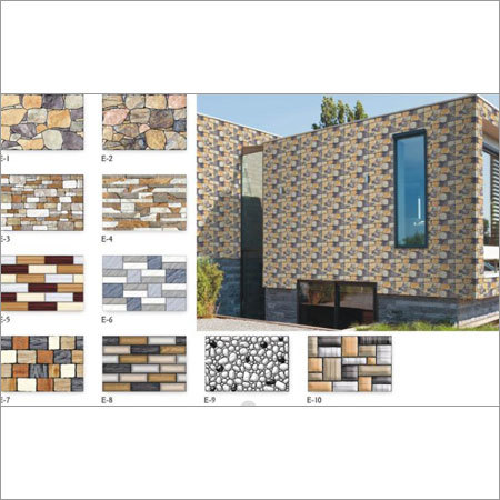 Grey Glossy Elevation Series Tiles