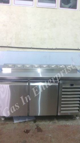 Cold Display Counter - Stainless Steel, 54x24x34 inches | Sturdy Build, Low Energy Consumption, Excellent Performance, Long Operational Life