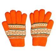 Orange Gloves