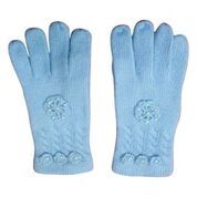 Blue Ladies Gloves