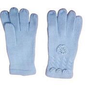 Blue Ladies Gloves