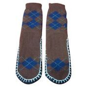 Woolen Ankle Length - Middle Elasticity, Brown Color | Washable Design for Winter Use