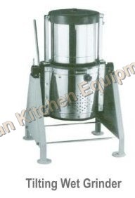 Silver And Black Tilting Wet Grinder