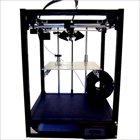 Commercial 3D Printer - Aluminum & Acrylic 1m x 1m Max Size | Semi-Automatic 1800 mm/m Speed 0.02 mm Resolution Optimal Efficiency Robust Design