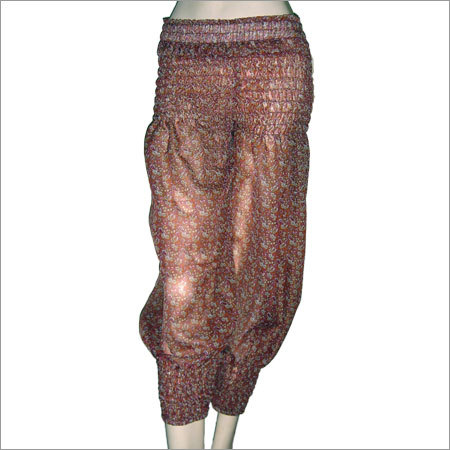 Polyester Silk Printed Trouser