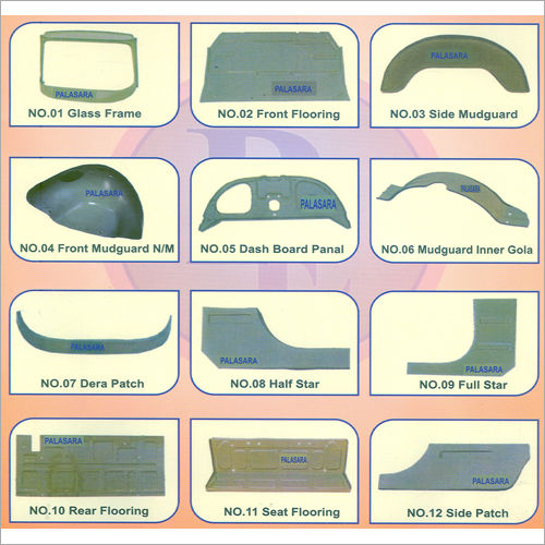 Bajaj Auto Rickshaw Body Parts