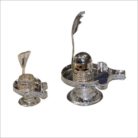 Silver Shiv Ling Half (ARGA)