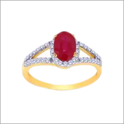 Gold Ring And Earrings