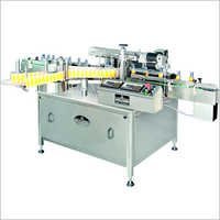 Automatic High Speed Double Side Sticker Labeling Machine - Stainless Steel, 1200x1200 Mm, Silver | 500 Kg/hr Capacity, Eco-friendly, Touch Screen Control, Low Maintenance