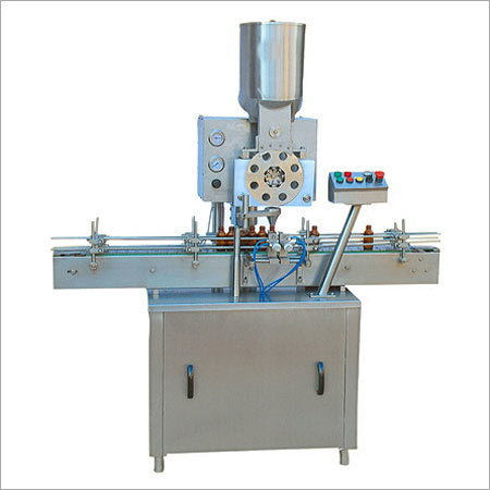 Silver Automatic Dry Syrup Filling Machine